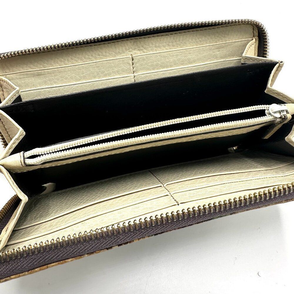 Gucci Multicolor Python Soho Zippy Long Wallet - Picture 7 of 7